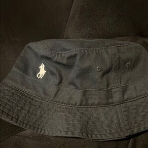 Polo by Ralph Lauren Black Bucket Hat
